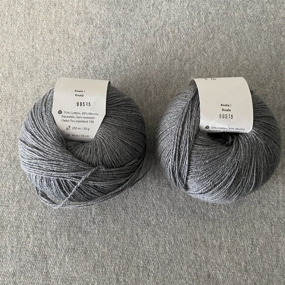 NWT Knitting for Olive Cotton Merino Colour Koala Lot of 2 - Picture 5 of 7
